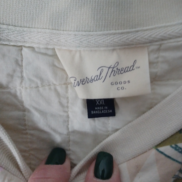 Universal Thread Multicolor Patchwork Sweatshirt - Picture 3 of 4